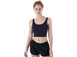 Hurley Solid Active Sport-Top Nero S Donna Nero S