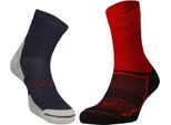 Mund Socks Pack Camino De Santiago Socken Rot,Grau Eu 42-45 Herren Rot,Grau Eu 42-45