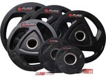 Pure2Improve Piastra Di Peso Rivestita In Gomma Da 1,25 Kg Nero 1,25 Kg Nero 1,25 Kg