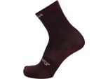 Santini Eroica Quiete Calzini Rosso Eu 40-43 Uomo,Donna Rosso Eu 40-43