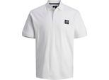 Jack & Jones Luvirtual Polo A Manica Corta Bianco L Uomo Bianco L