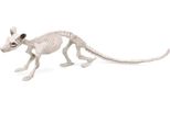 Atosa Halloween Ratto Scheletro Decorazione 30X15 Cm Beige Beige Taglia Unica