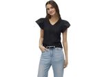 Vero Moda Naja Camicetta A Maniche Corte Nero S Donna Nero S