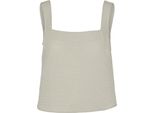 Vero Moda Kita Maglietta Senza Maniche Beige S Donna Beige S