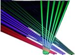 Proiettore Laser Per Dj, Laser 6X500Mw, Controllo Dmx, Rgb 3IN1