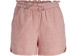 Jack & Jones Windy Seersucker Jjxx Shorts Rosa Xs Donna Rosa Xs