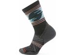 Smartwool Trail Run Targeted Cushion Sunset Trail Crew Socken Schwarz Eu 34-37 Damen Schwarz Eu 34-37