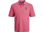 Jack & Jones Virtual Kurzarm Polo Rosa Xl Herren Rosa Xl