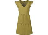 Vero Moda Kita Abito Midi Senza Maniche Verde S Donna Verde S