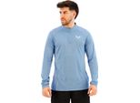 Castore Cmd30842 Felpa Con Mezza Zip Blu M Uomo Blu M