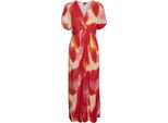 Vero Moda Jade Kurzarm Midi-Kleid Orange M Damen Orange M