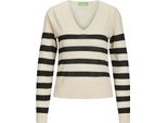 Jack & Jones Athena Jjxx Maglione Con Scollo A V Beige S Donna Beige S