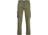 Jack & Jones Kane Jonnie Pantaloni Cargo Verde 30 / 32 Uomo Verde 30