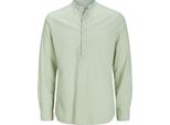 Jack & Jones Ebreeze Camicia A Maniche Lunghe Con Mezza Abbottonatura Verde S Uomo Verde S