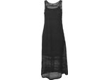 Vero Moda Miele Abito Lungo Senza Maniche Nero M Donna Nero M