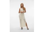 Vero Moda Riviera Abito Lungo Senza Maniche Beige S Donna Beige S