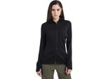 Icebreaker Merino 260 Quantum Iv Zip Pullover Nero Xs Donna Nero Xs