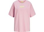 Jack & Jones Jack & Jones Peyton Loose Jjxx - Maglietta A Maniche Corte Rosa S Donna Rosa S