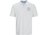 Jack & Jones Simon Polo Manica Corta Bianco M Uomo Bianco M