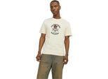 Jack & Jones Seven Skull - Maglietta A Maniche Corte Beige M Uomo Beige M