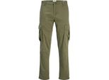 Jack & Jones Kane Jonnie Pantaloni Cargo Verde 32 / 32 Uomo Verde 32