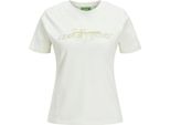 Jack & Jones Amy Reg Jjxx Maglietta A Maniche Corte Bianco M Donna Bianco M