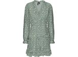 Vero Moda Smilla Abito Midi A Maniche Lunghe Verde M Donna Verde M