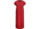 Jack & Jones Astrid Boxy Jjxx Kurzarm Midi-Kleid Rot M Damen Rot M