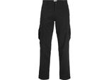 Jack & Jones Kane Jonnie Pantaloni Cargo Nero 30 / 32 Uomo Nero 30