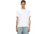 Diesel T Adjust Microdiv Maglietta A Maniche Corte Bianco M Uomo,Donna Bianco M