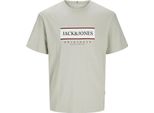 Jack & Jones Frederiksberg Box Maglietta A Maniche Corte Beige M Uomo Beige M