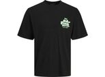 Jack & Jones Toast - Maglietta A Maniche Corte Nero M Uomo Nero M