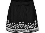 Vero Moda Pantaloncini Da Vacanza Nero S Donna Nero S