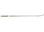 Whip&Go Soft Picot Dressage Crop Nero 90 Cm Nero 90 Cm