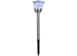 Nohel Giardino Luce Solare Fiore Di Lotos 8X8X36Cm/Led/