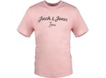 Jack & Jones Settle - Maglietta A Maniche Corte Rosa L Uomo Rosa L