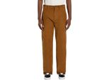 Dickies Pantaloni Da Carpentiere In Velluto A Coste Marrone 32 / 32 Uomo Marrone 32