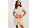 Jack & Jones Penny Jjxx Camicia A Maniche Corte Beige S Donna Beige S