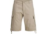 Jack & Jones Cole Barkley Pantaloncini Cargo Beige Xs Uomo Beige Xs
