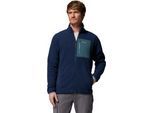 Columbia Jasper Ridge™ Pebbled Fleece Con Zip Integrale Blu L Uomo Blu L