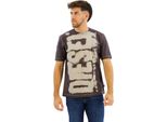 Diesel T Adjust Q4 Maglietta A Maniche Corte Brown S Uomo Brown S