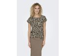 Only Vigga Maglietta A Maniche Corte Beige M Donna Beige M