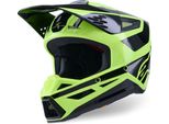 Casco S-M3 Heat, Alpinestars (Giallo Fluo/Nero, Taglia M)