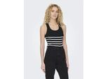 Only Lill Sl T-Shirt Senza Maniche Nero S Donna Nero S
