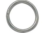 Anello Rotondo Lalizas In Acciaio Inox 316 Argento 7 X 45 Mm Argento 7 X 45 Mm
