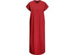 Jack & Jones Astrid Boxy Jjxx Kurzarm Midi-Kleid Rot S Damen Rot S