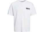 Jack & Jones Toast - Maglietta A Maniche Corte Bianco S Uomo Bianco S