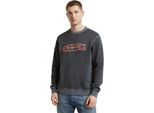 G-Star Destroyed G Logo Washed Felpa Grau L Herren Grau L