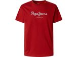 Pepe Jeans Eggo N Kurzarm T-Shirt Rot M Herren Rot M