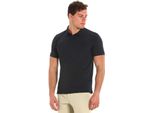 Slam Active Tech Pique Polo A Maniche Corte Nero L Uomo Nero L